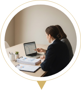 Two person discussion